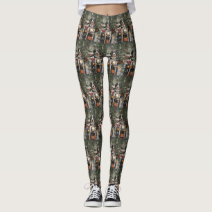Leggings Grande Suisse de l'équitation moto Noël