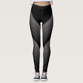 Leggings Grandes bandes diagonales