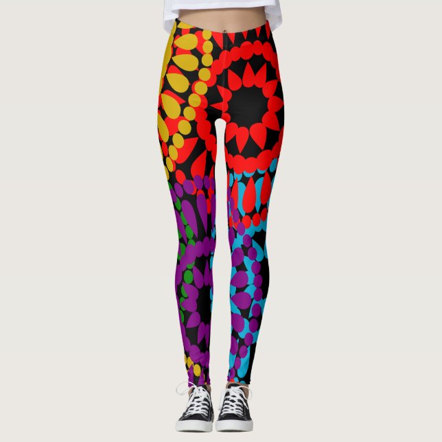 Leggings Grands cercles (Devant)