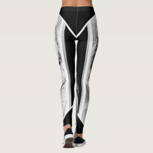 Leggings Grands modèles de chats : Mad Tigers 01-04