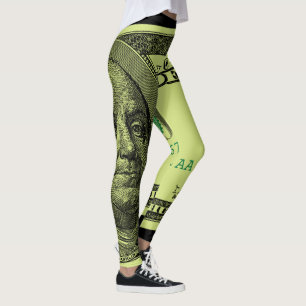Leggings Graphique de 100 Bill