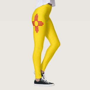 Leggings Graphique Drapeau de l'état du Nouveau-Mexique dyn