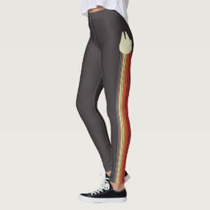 Leggings Graphique Rétro Arc-en-Ciel du Millennium Falcon