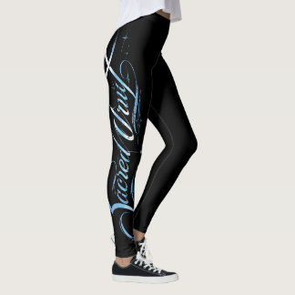 Leggings Graphisme de calligraphie céleste du Vide Sacré