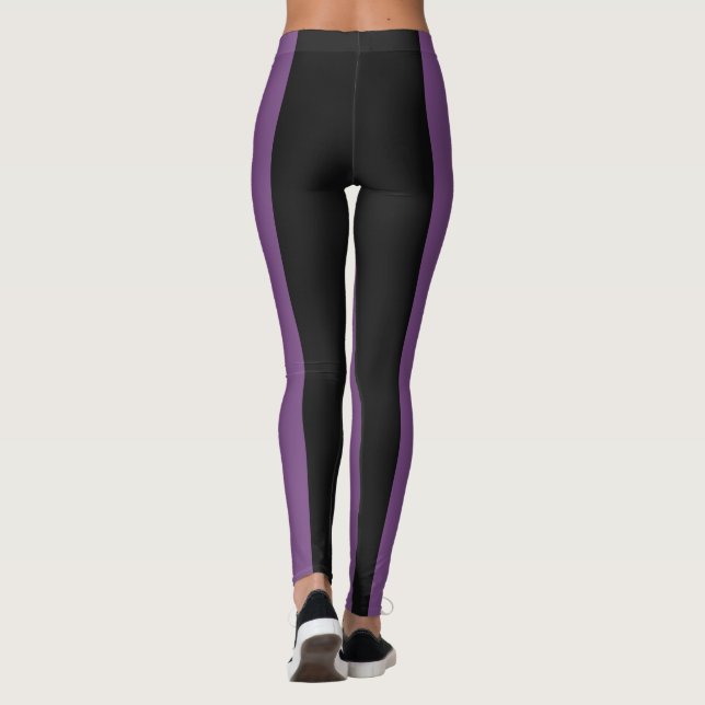 Leggings Gras Gras Violet (Dos)