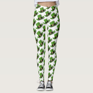 Leggings Green Leprechaun Casquette St Patrick’s Day