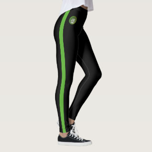 Leggings Green Striped JK 2025