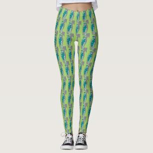 Leggings Greens Martini Shakers