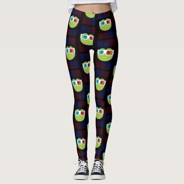 Leggings Grenouille 3D (Devant)