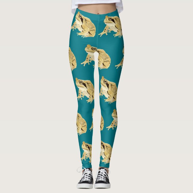 Leggings Grenouille à bois (Devant)