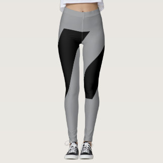 Leggings gris et noirs