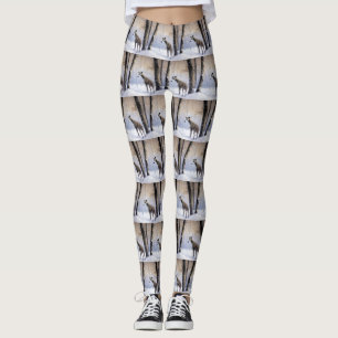 Leggings Grise Italienne Laisser Il Neige Noël