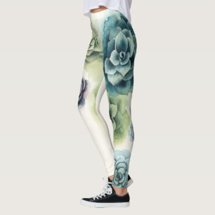 Leggings Groupe de succulents