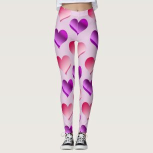 Leggings Groupes de coeurs