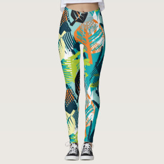 Leggings Grunge Abstrait : Surface Robuste Sans Fil.