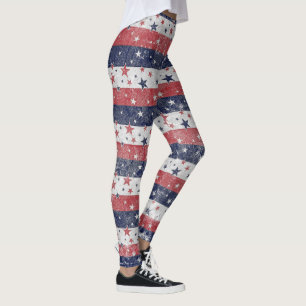 Leggings Grunge Stars and Stripes