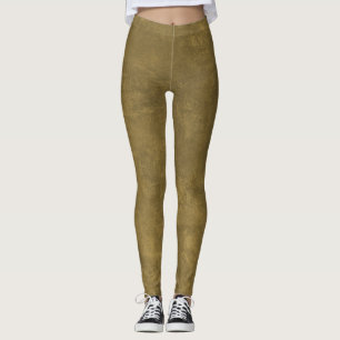 Leggings Grunge vert d'olive