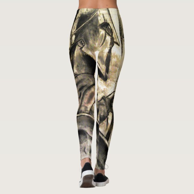 Leggings Guerrier spartiate (Dos)