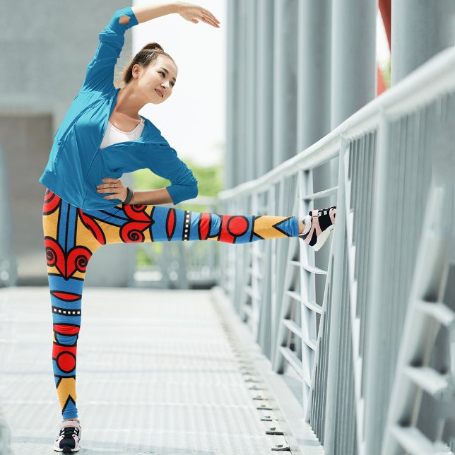 Leggings Guerrier tribal africain (Créateur téléchargé)