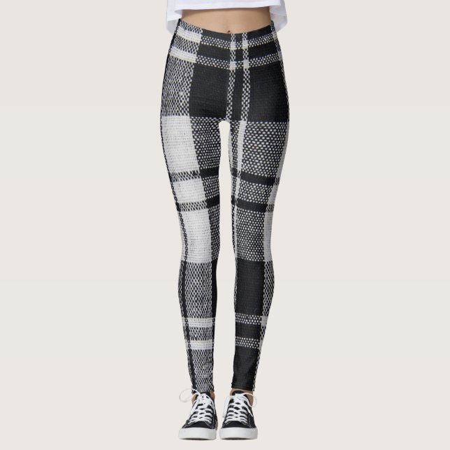 Leggings guêtres 4 de plaid (Devant)