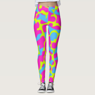 Leggings Guêtres au néon de Camo
