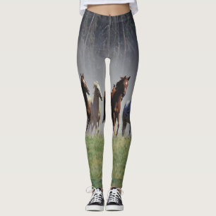 Leggings Guêtres courantes de chevaux