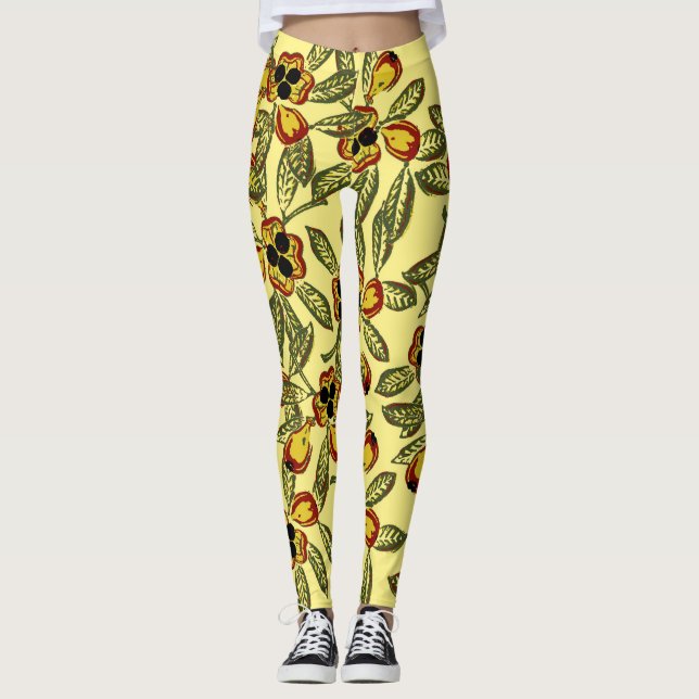 Leggings Guêtres d'Ackee (Devant)