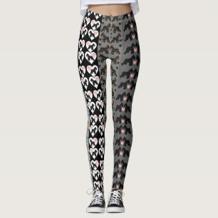 Leggings Guêtres d'amusement de Schnauzer