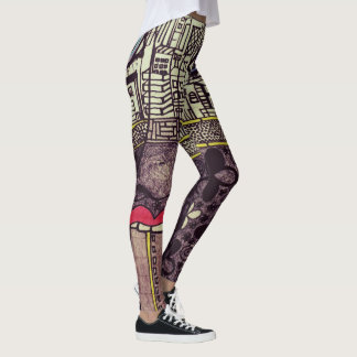 Leggings Guêtres d'art de LuckyPen