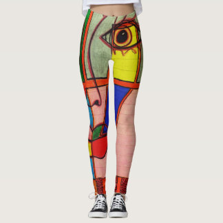 Leggings Guêtres d'art de LuckyPen