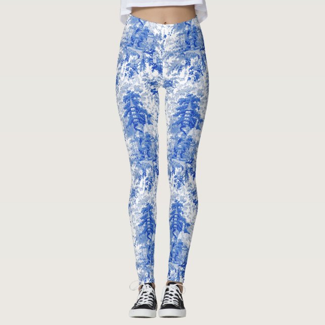 Leggings Guêtres d'articles de saule de ~ de Toile de (Devant)