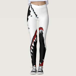 LEGGINGS GUÊTRES D'ATTAQUE DE REQUIN - GRANDE CONCEPTION DE