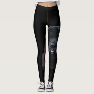 Leggings Guêtres de bande dessinée de Newfy