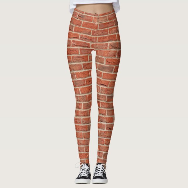 Leggings Guêtres de brique (Devant)