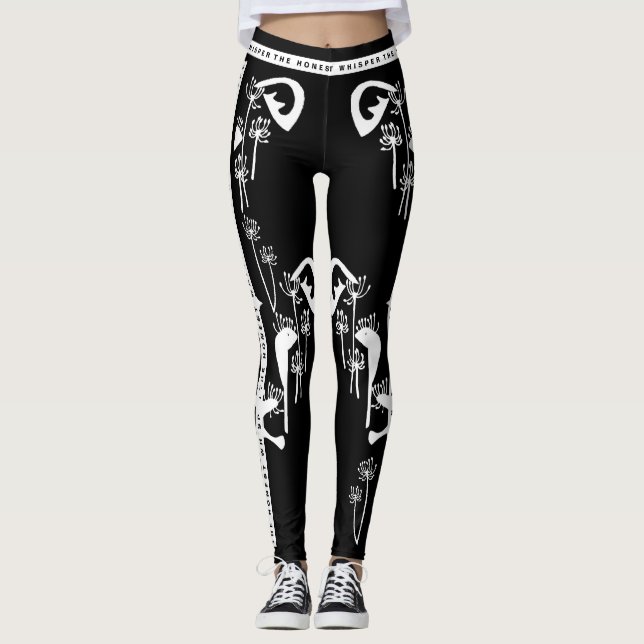 Leggings Guêtres de champ de lion de Dandi (Devant)
