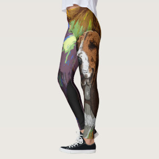 Leggings Guêtres de chien de Basset Hound