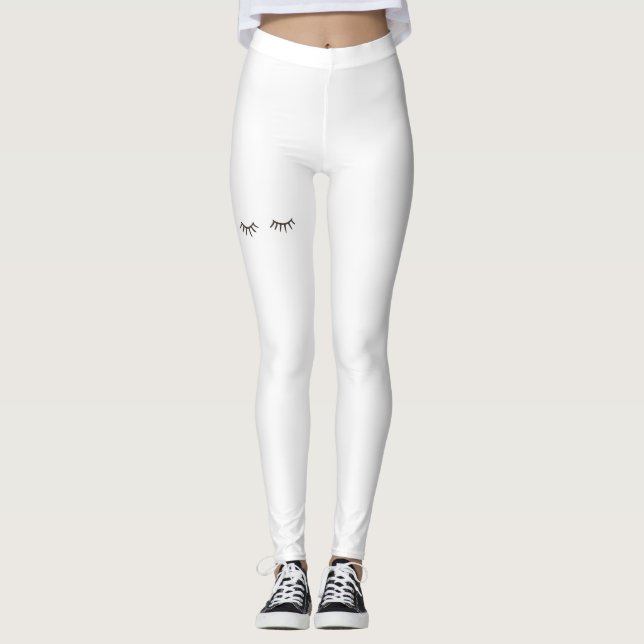 Leggings Guêtres de cil (Devant)