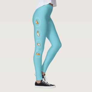 Leggings Guêtres de corgi de Namaste