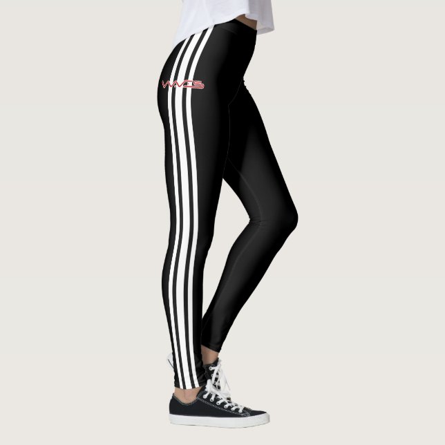 Leggings Guêtres de coureur de vagues - édition blanche de (Droite)