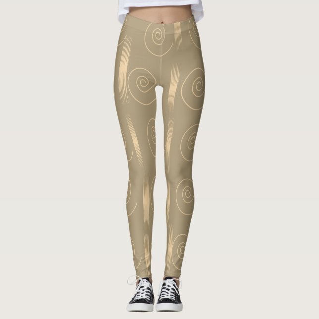 Leggings guêtres de cuivre (Devant)