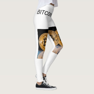 Leggings Guêtres de débrouillard de Bitcoin