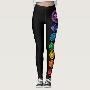 Leggings Guêtres de déesse de Chakra Reiki Ninja
