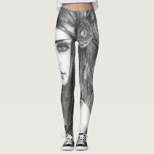 Leggings Guêtres de déesse de Natif américain