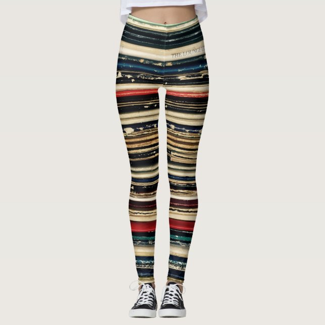 Leggings Guêtres de disques (Devant)