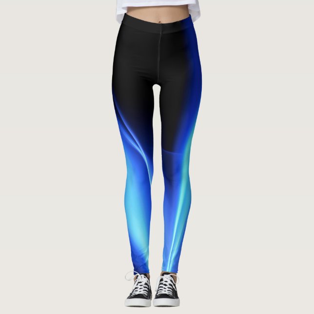 Leggings Guêtres de faisceau lumineux (Devant)