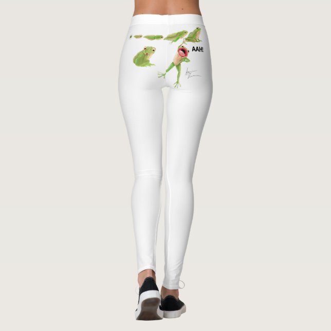 Leggings Guêtres de grenouille de métamorphose (Dos)