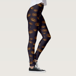 Leggings Guêtres de Jack-o'-lantern