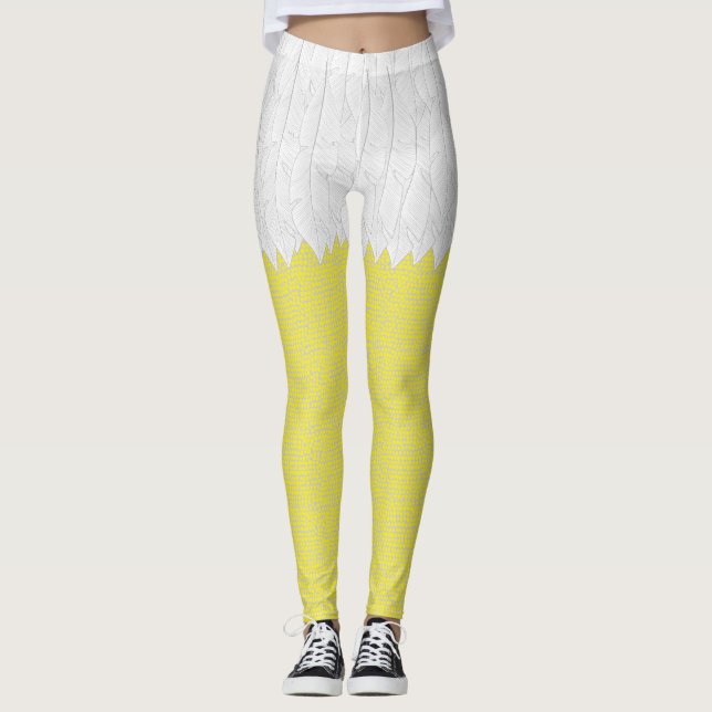 Leggings Guêtres de jambes de poulet (Devant)