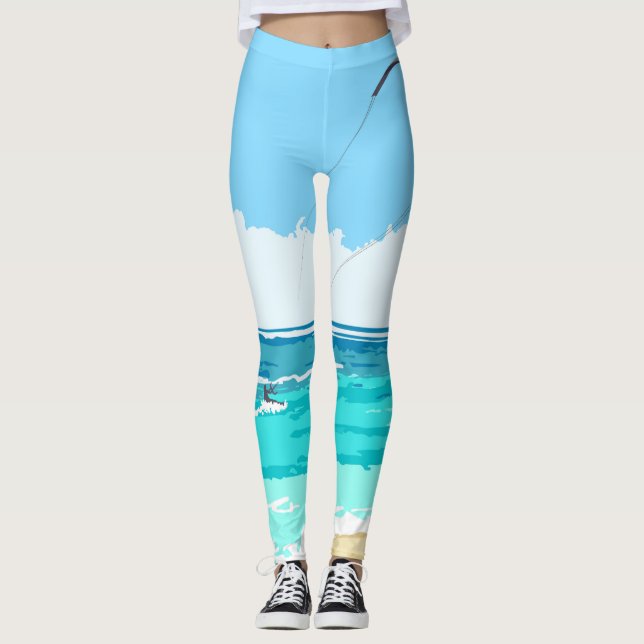 Leggings Guêtres de Kitesurf (Devant)