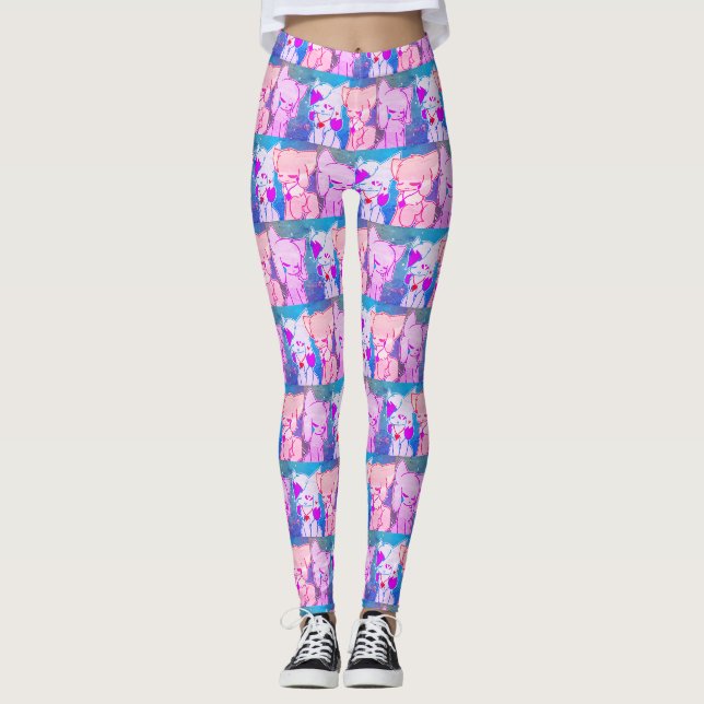 Leggings Guêtres de KITTYDOG (Devant)